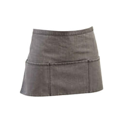 Premier Ladies/Womens Colours 3 Pocket Apron / Workwear - One Size, Grey Denim