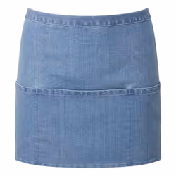 Premier Ladies/Womens Colours 3 Pocket Apron / Workwear - One Size, Blue Denim