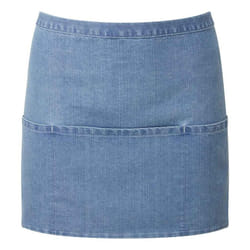 Premier Ladies/Womens Colours 3 Pocket Apron / Workwear - One Size, Blue Denim