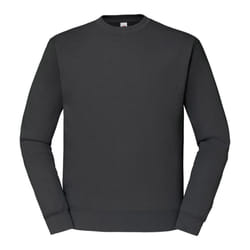 Fruit of the Loom Mens Classic 80/20 Set-in Sweatshirt - L, Light Graphite