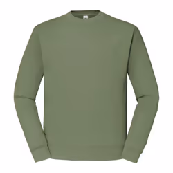 Fruit of the Loom Mens Classic 80/20 Set-in Sweatshirt - 2XL, Classic Olive