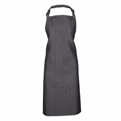 Premier Ladies/Womens Colours Bip Apron With Pocket / Workwear - One Size, Black Denim
