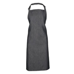 Premier Ladies/Womens Colours Bip Apron With Pocket / Workwear - One Size, Black Denim