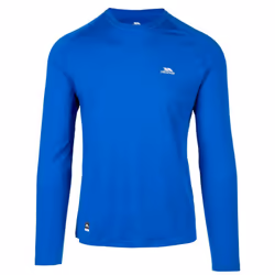 Trespass Mens Nate Base Layer Top - XS, Blue