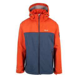 Trespass Mens Moyler DLX Soft Shell Jacket - S, Burnt Orange