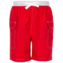 Trespass Childrens/Kids Depths Swim Shorts - 9-10 Years, Red