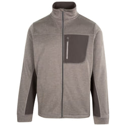 Trespass Mens Radnage Marl AT200 Fleece Jacket - XXL, Dark Grey