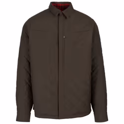 Trespass Mens Woodale Reversible Shirt - M, Dark Khaki