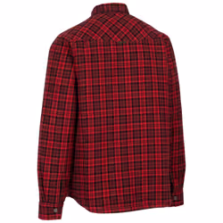 Trespass Mens Woodale Reversible Shirt - M, Dark Khaki