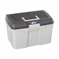 Plastica Panaro Horse Tack Storage Box - M, Forest Black