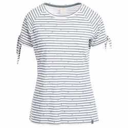 Trespass Womens/Ladies Penelope T-Shirt - L, Teal Mist Stripe
