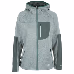 Trespass Womens/Ladies Trullo Melange AT200 Fleece Jacket - XS, Spruce Green Marl