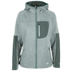 Trespass Womens/Ladies Trullo Melange AT200 Fleece Jacket - XS, Spruce Green Marl