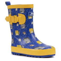 Trespass Childrens/Kids Puddle Wellington Boots - 13 UK Child, Blue/Yellow