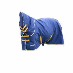 Tempest Original 50 Standard-Neck Horse Turnout Rug - 6' 3", Navy Blue