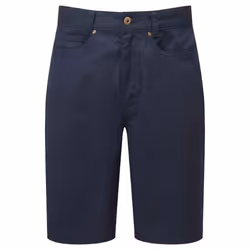 Premier Mens Performance Chino Casual Shorts - 44R, Navy