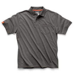 Scruffs Mens Polo Shirt - XXL, Graphite