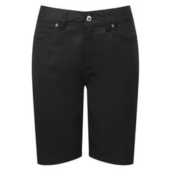 Premier Womens/Ladies Chino Shorts - 14 UK, Black