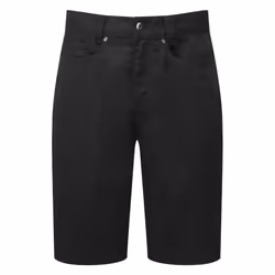 Premier Mens Performance Chino Shorts - L, Black