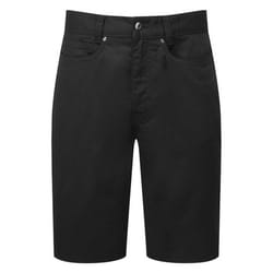 Premier Mens Performance Chino Shorts - L, Black