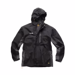 Scruffs Mens Work Jacket - XXL, Black/Graphite
