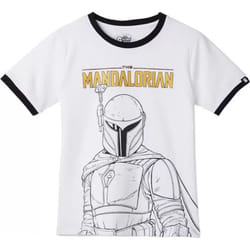 Star Wars: The Mandalorian Boys T-Shirt - 12-13 Years, White