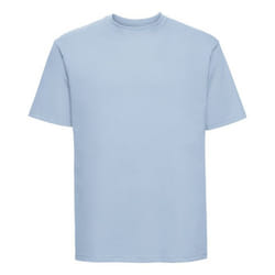 Russell Mens Classic Ringspun Cotton T-Shirt - S, Mineral Blue