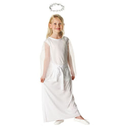 Rubies Girls Angel Costume - S, White