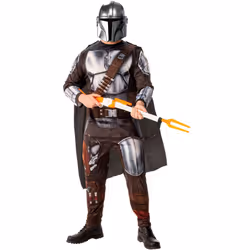 Star Wars: The Mandalorian Mens Costume - XL, Brown/Grey