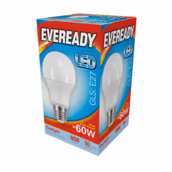 Eveready LED GLS E27 Bulb - 5.5w, Daylight