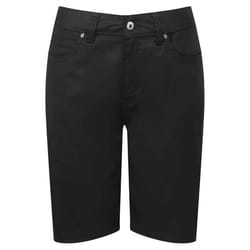 Premier Womens/Ladies Performance Casual Shorts - 22 UK, Black
