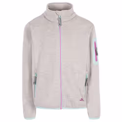 Trespass Childrens/Kids Whisk AT300 Fleece Jacket - 3-4 Years, Pale Grey