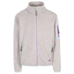 Trespass Childrens/Kids Whisk AT300 Fleece Jacket - 3-4 Years, Pale Grey