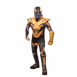 Star Wars Boys Deluxe Thanos Costume - 7-8 Years, Brown/Black