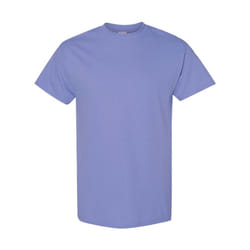 Gildan Mens Heavy Cotton Short Sleeve T-Shirt (Pack Of 5) - 2XL, Violet