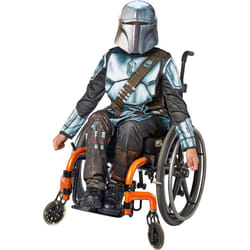 Star Wars: The Mandalorian Childrens/Kids Adaptive Costume - 7-8 Years, Blue/Black