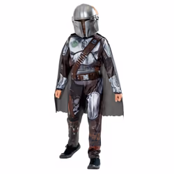 Star Wars: The Mandalorian Childrens/Kids Costume - 10-12 Years, Black