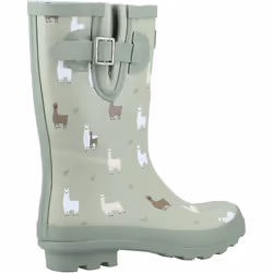 Cotswold Womens/Ladies Farmyard Alpaca Mid Calf Wellington Boots - 3 UK, Green