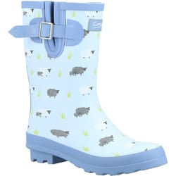 Cotswold Womens/Ladies Farmyard Sheep Mid Calf Wellington Boots - 7 UK, Blue