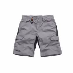Scruffs Mens Trade Flexible Shorts - 32R, Graphite