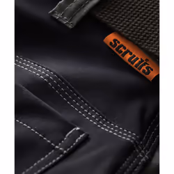 Scruffs Mens Trade Flexible Shorts - 32R, Graphite