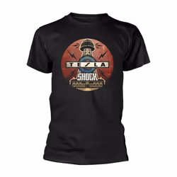 Tesla Unisex Adult Shock T-Shirt - S, Black