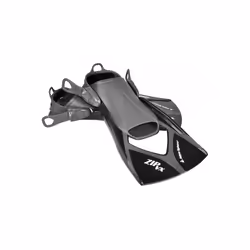 Aquasphere Zip VX Training Diving Fins - L, Black/Grey