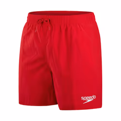 Speedo Mens Essential 16 Swim Shorts - XL, Red