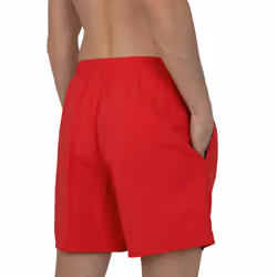 Speedo Mens Essential 16 Swim Shorts - XL, Red