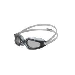 Speedo Unisex Adult Hydropulse Smoke Swimming Goggles - One Size, White/Elephant Grey/Smoke