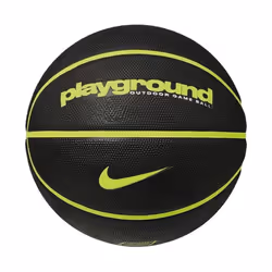 Nike Everyday Playground Basketball - 7, Black/Volt
