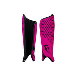 Kookaburra Unisex Adult Convert 2021 Hockey Shin Pads (Pack of 2) - M, Black/Pink