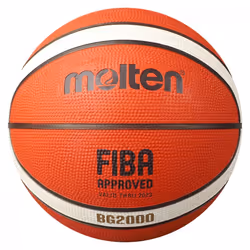 Molten BG2000 Basketball - 6, Red/Black
