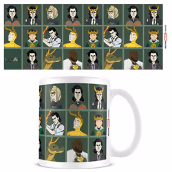 Loki Character Grid Mug